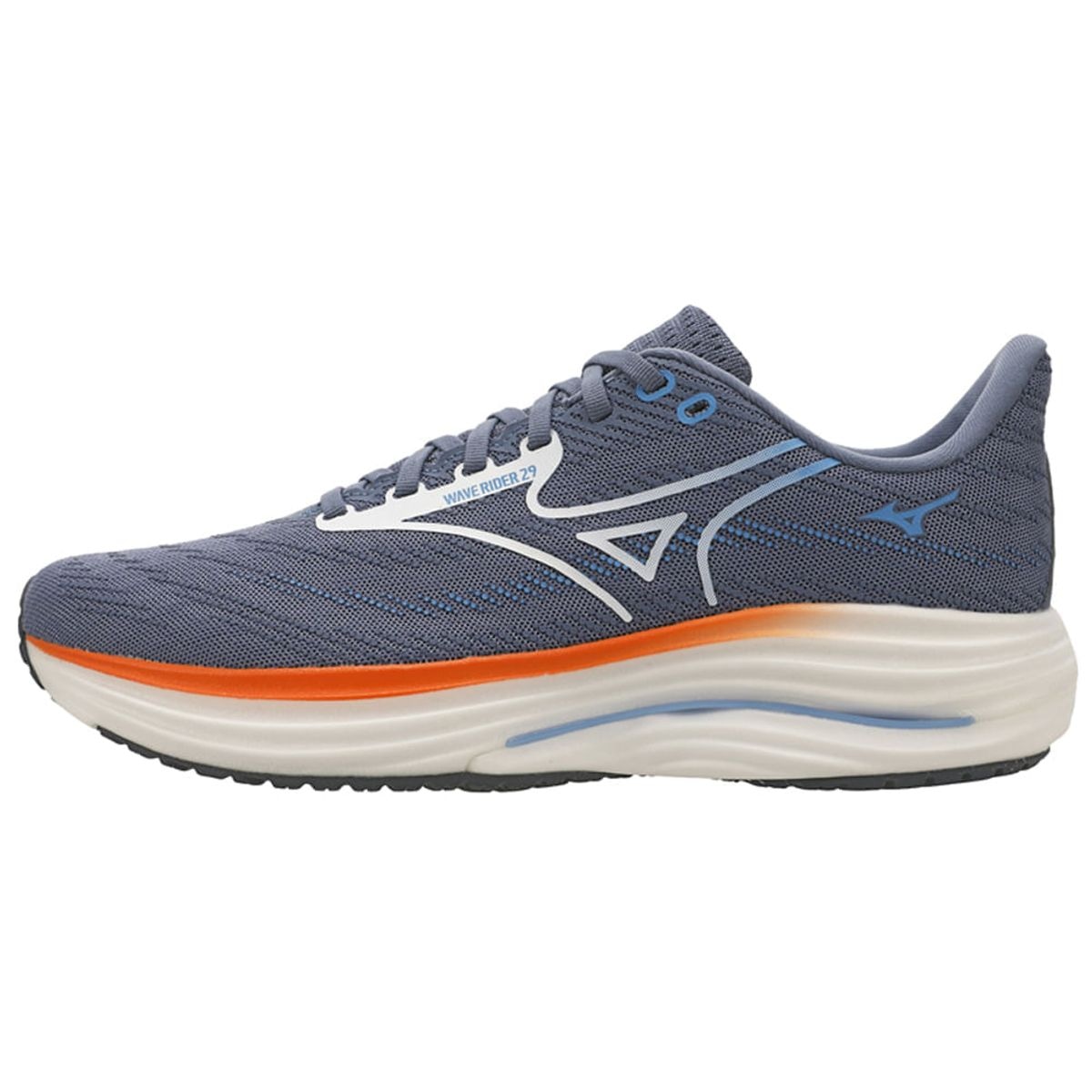 Imagem principal Tênis de Corrida Mizuno Wave Rider 29 Masculino Cinza Mizuno