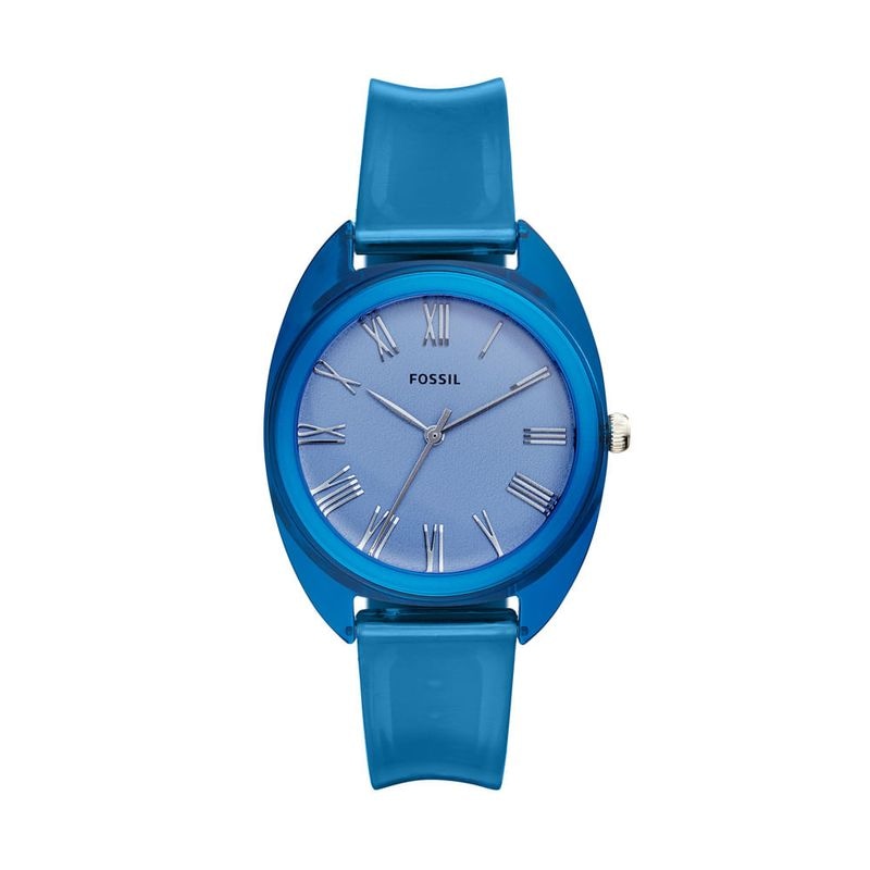 Imagem principal Relógio Fossil Feminino em Silicone Azul Fossil