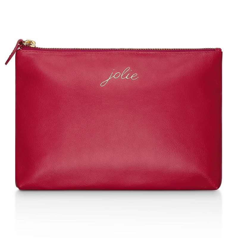 Imagem principal Necessaire Grande em Couro Pink Monte Carlo