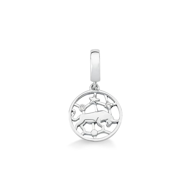 Imagem principal Charm Touro Cravejado em Prata 925 Jolie by Monte Carlo