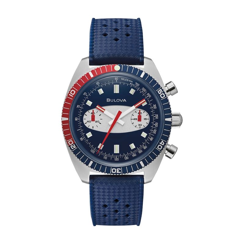 Imagem principal Relógio Bulova Masculino em Silicone Azul Bulova