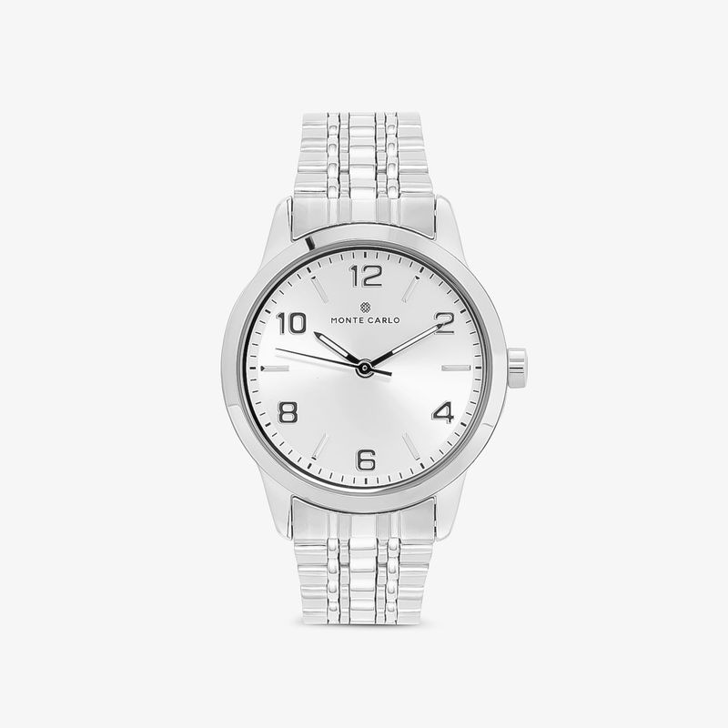 Imagem principal Relógio Monte Carlo Classic Feminino em Aço Prateado Monte Carlo