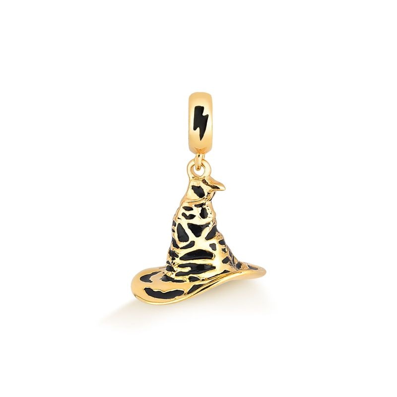 Imagem principal Charm Chapéu Seletor em Prata 925 com Banho de Ouro Amarelo 18k Jolie by Monte Carlo