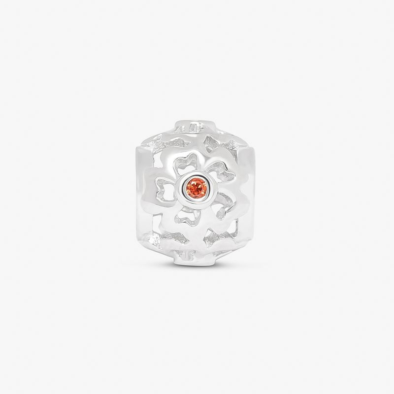 Imagem principal Charm Flores Cravejado em Prata 925 Jolie by Monte Carlo