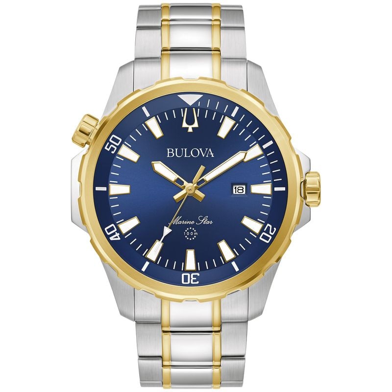 Imagem principal Relógio Bulova Marine Star Masculino em Aço Bicolor 98B384 Bulova