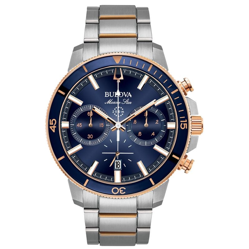 Imagem principal Relógio Bulova Masculino Marine Star em Aço Bicolor 98B301N Bulova