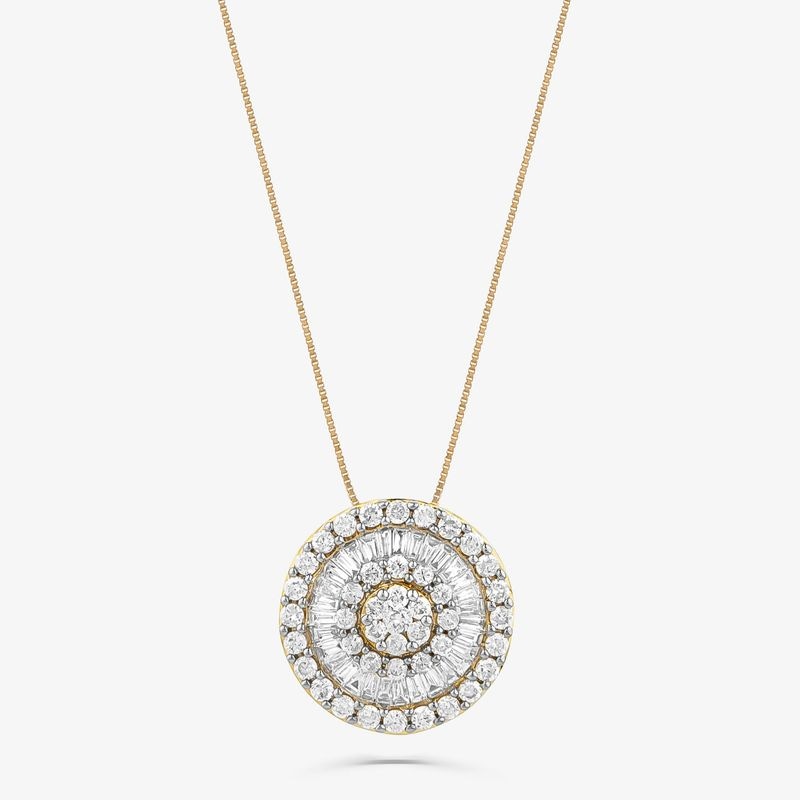 Imagem principal Pingente com Diamantes em Ouro Branco 18k - 16 mm Monte Carlo