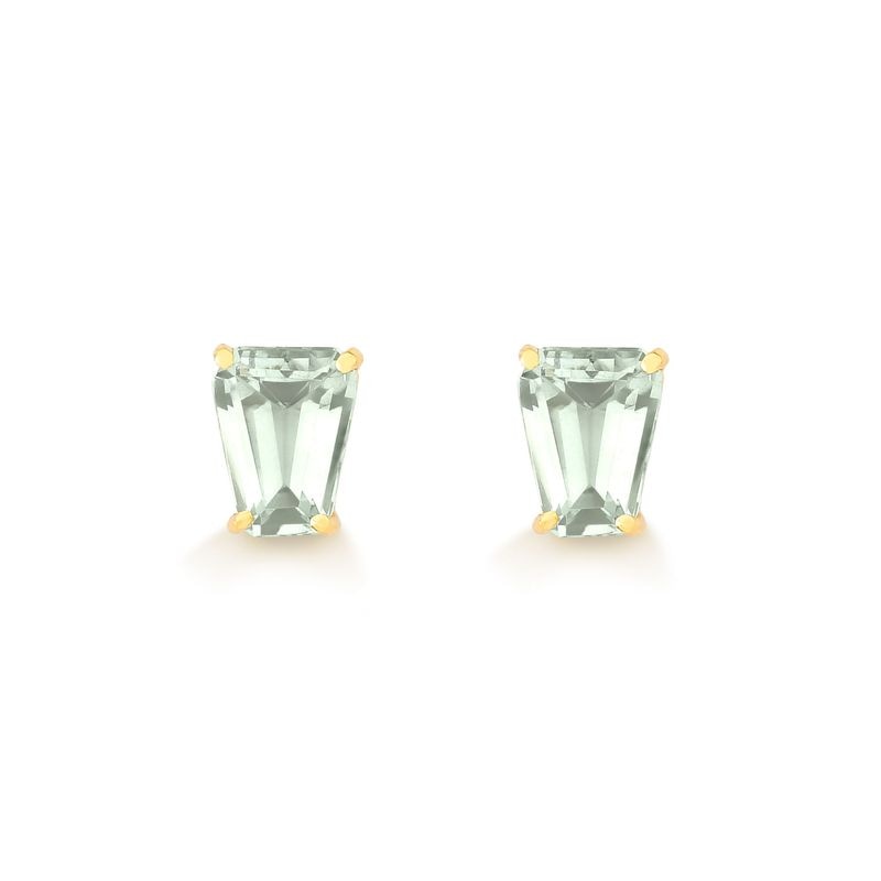 Imagem principal Brinco com Prasiolita , em Ouro Amarelo 18k Monte Carlo