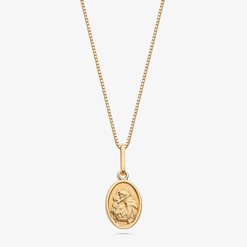 Imagem principal Pingente Santo Antônio em Ouro Amarelo 18k Monte Carlo