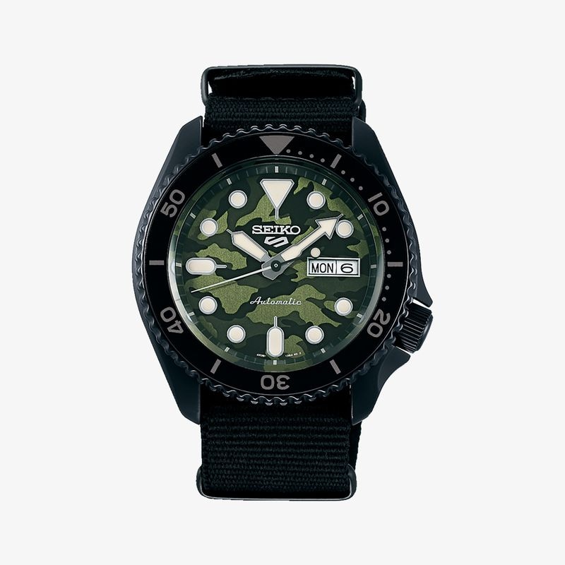 Imagem principal Relógio Seiko Masculino com Pulseira Nylon Preto Seiko