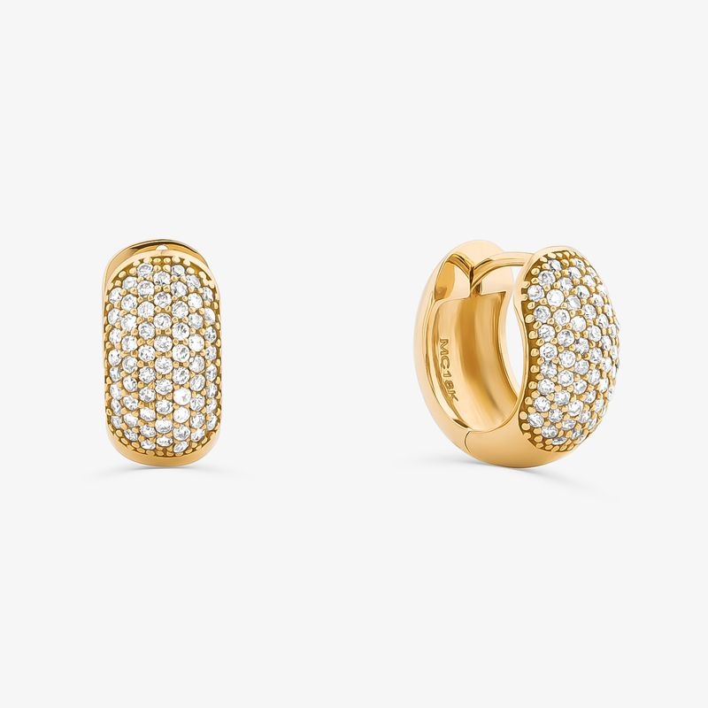 Imagem principal Brinco Argola com Diamante em Ouro Amarelo 18k Monte Carlo