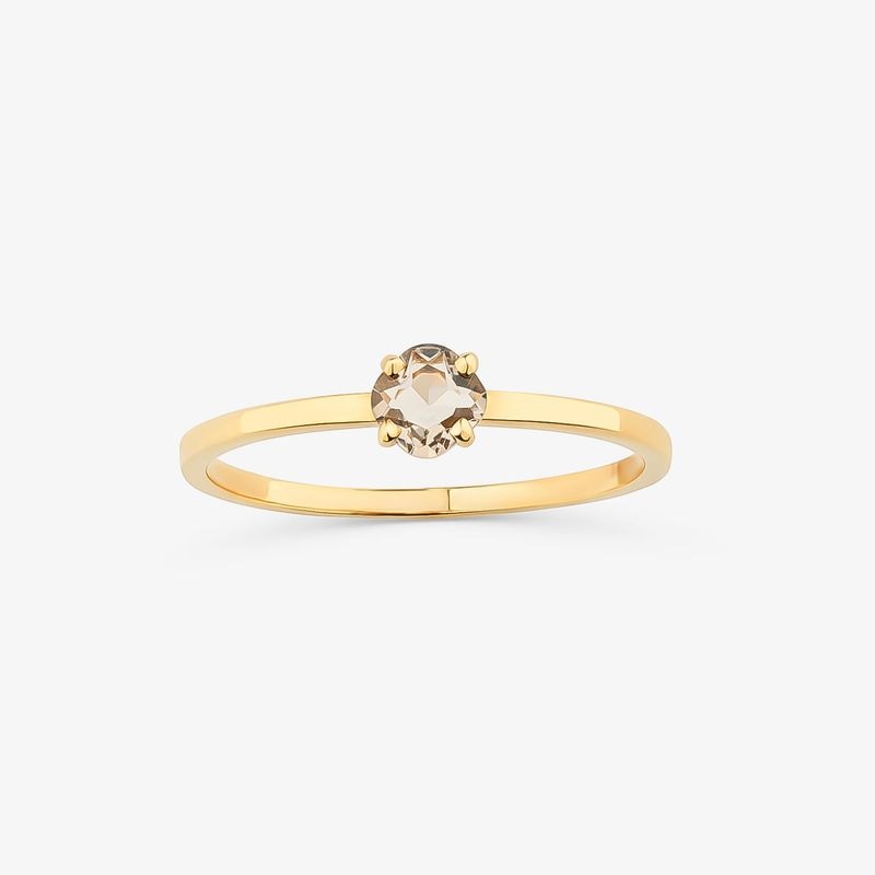 Imagem principal Anel com quartzo murion, em Ouro Amarelo 18k Monte Carlo