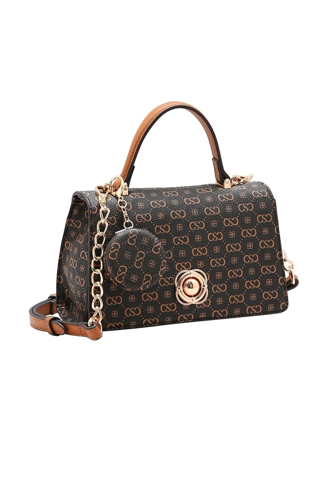 Imagem principal Bolsa Feminina Chenson Monograma Elegance 3485409 Chenson café