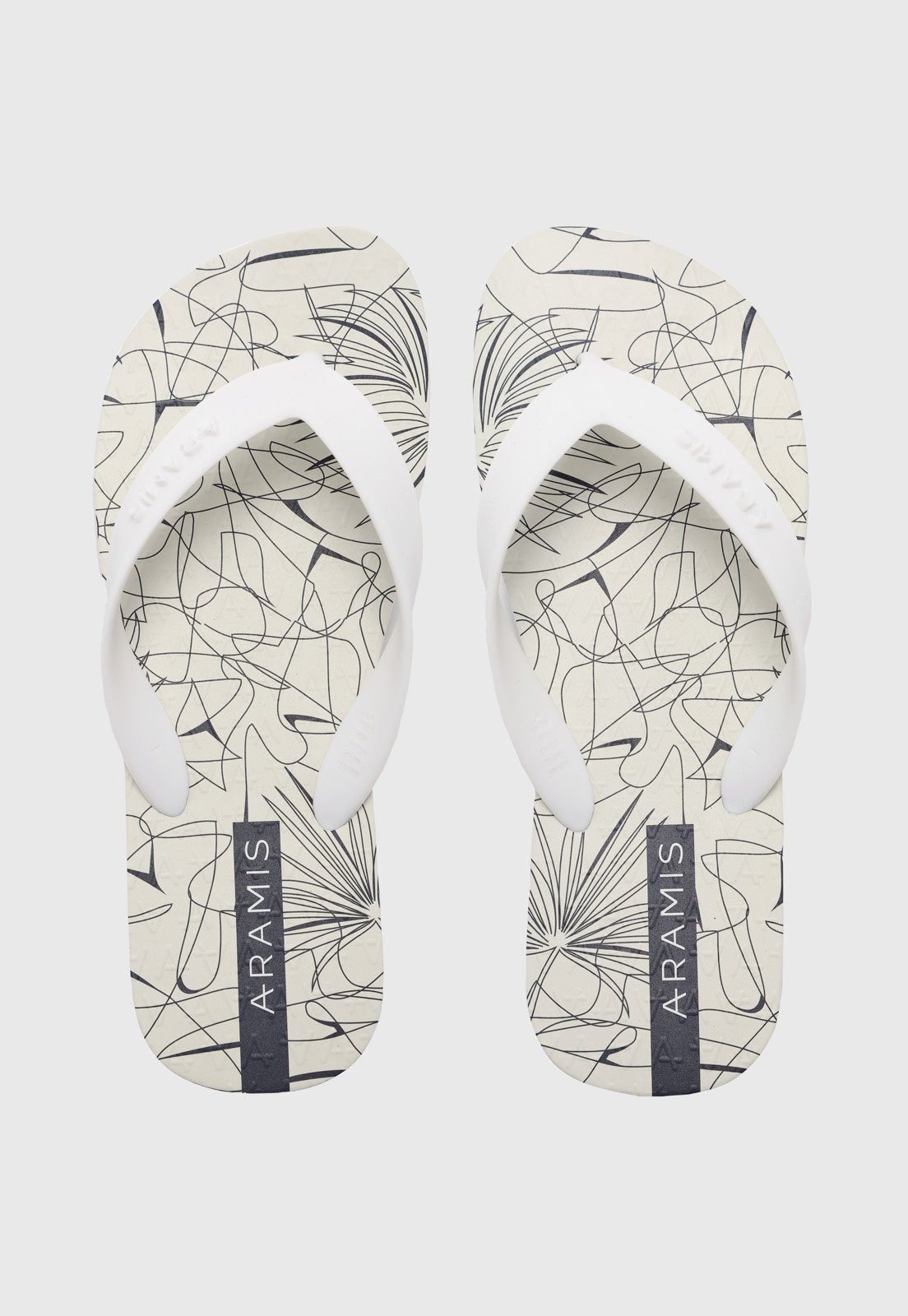 Imagem principal Chinelo Masculino Aramis Traços 2 Aramis branco