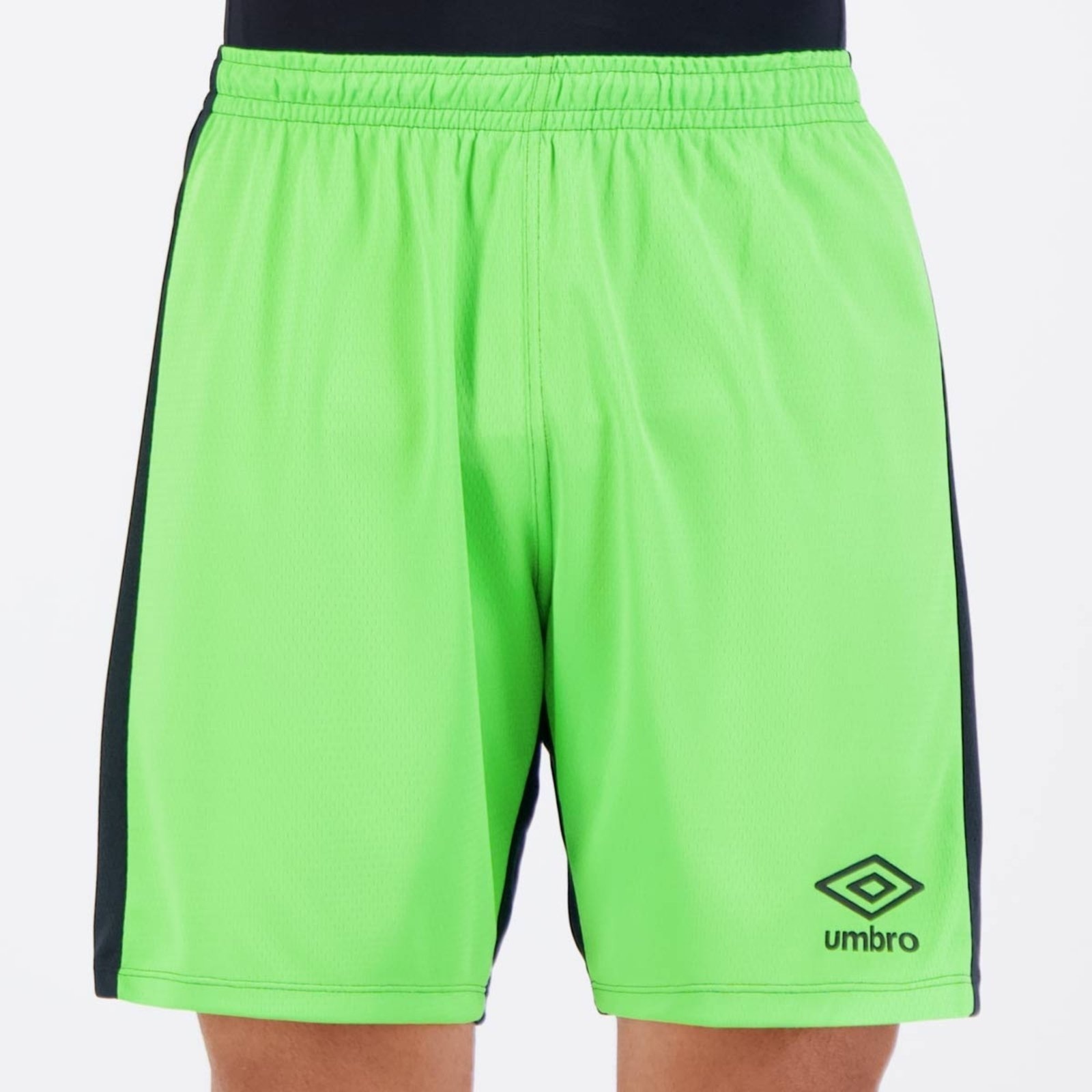 Imagem principal Calção Umbro Raptor Preto e Umbro verde