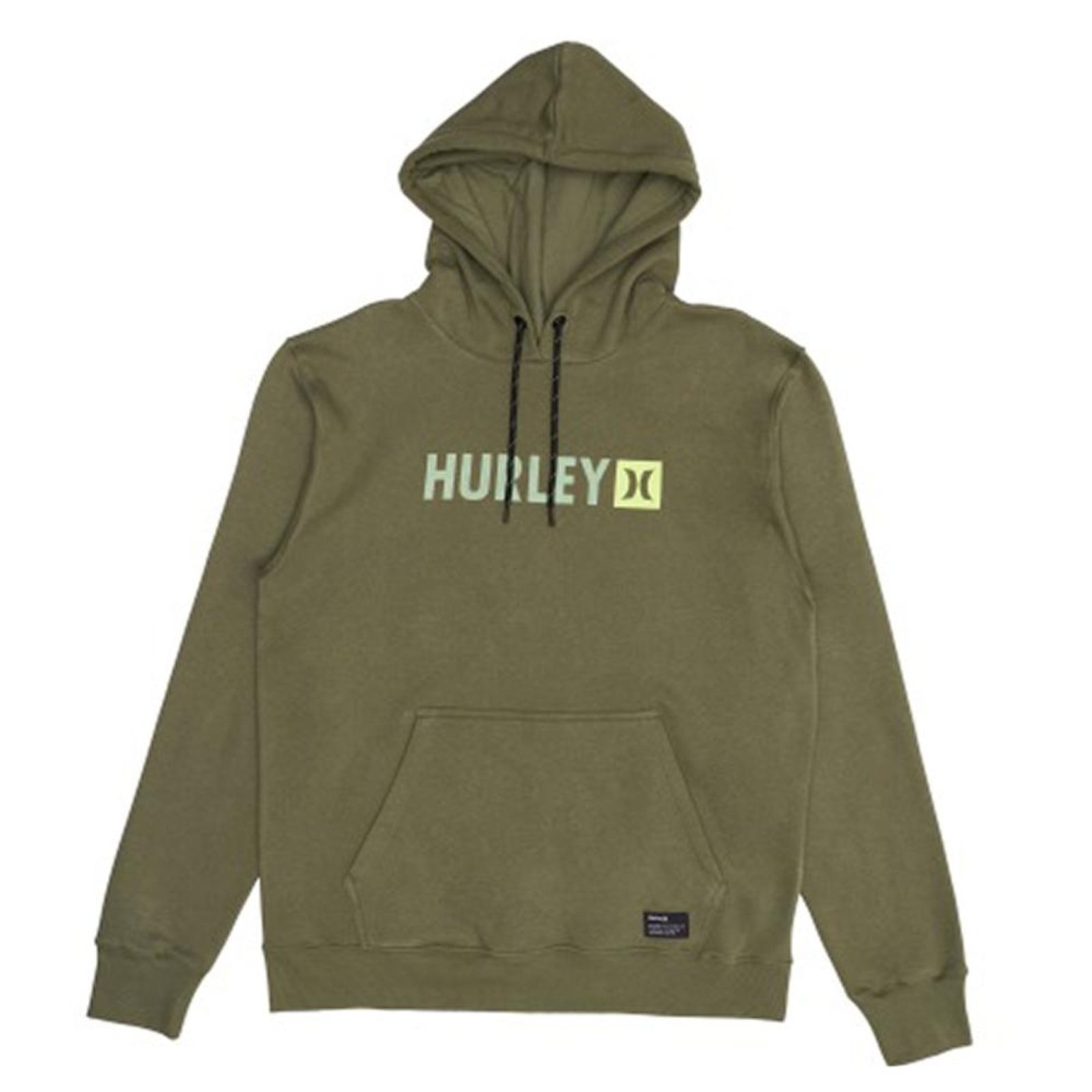 Imagem principal Moletom Hurley Canguru Square 2 Over WT25 Masculino Militar hurley verde