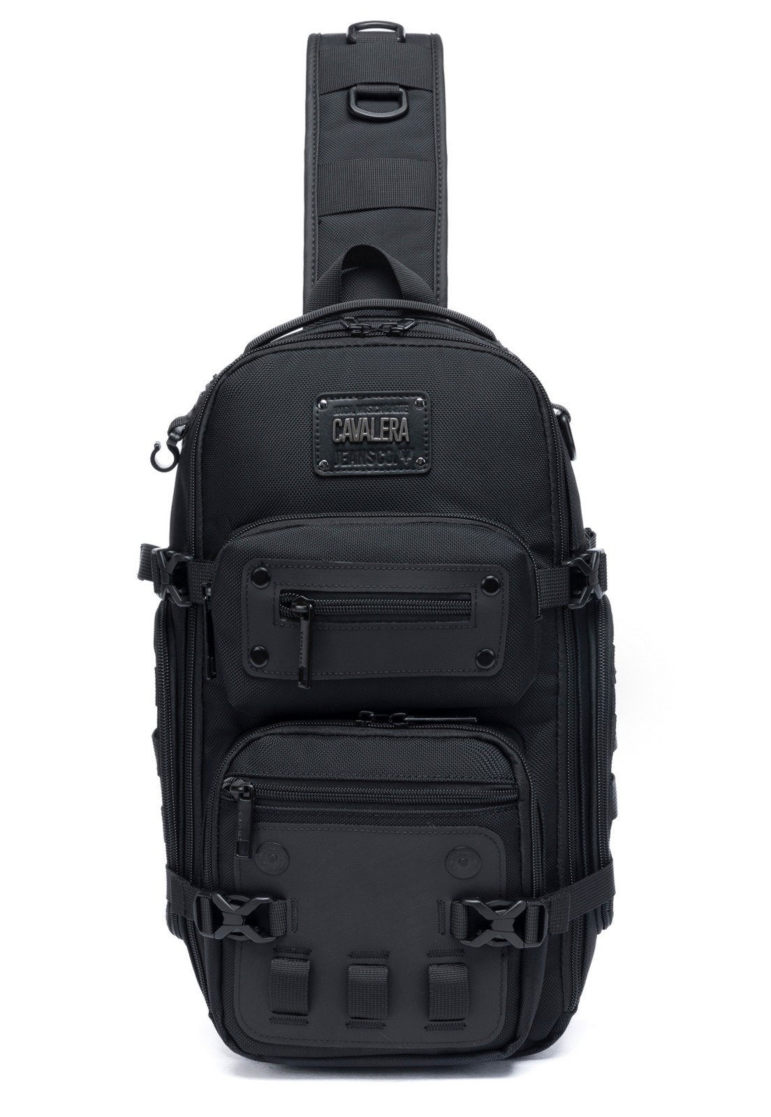 Imagem principal Shoulder Bag Transversal Masculina Cavalera Casual antifurto reforcada Cavalera preto