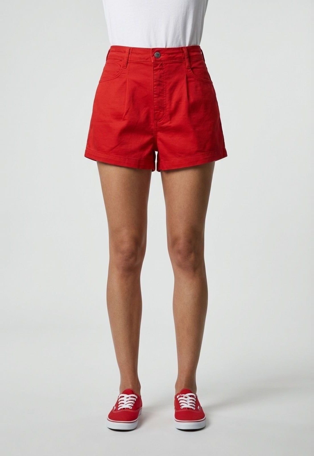 Imagem principal Short Feminino Colcci Cintura Média Colcci vermelho