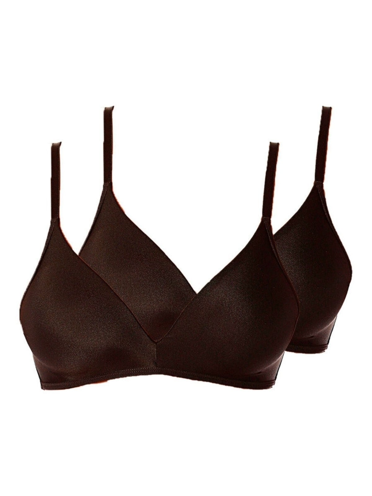 Imagem principal Kit com 2 Sutiãs sem Aro com Bojo Paraíso Demillus 63476 Demillus preto