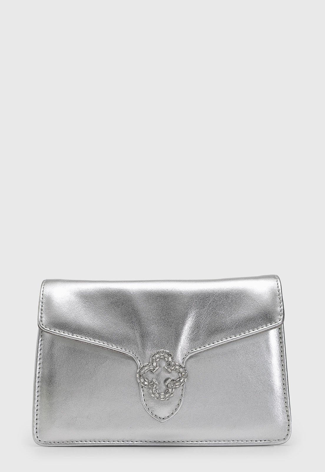 Imagem principal Bolsa Feminina Capodarte Média Metalizada Capodarte prata