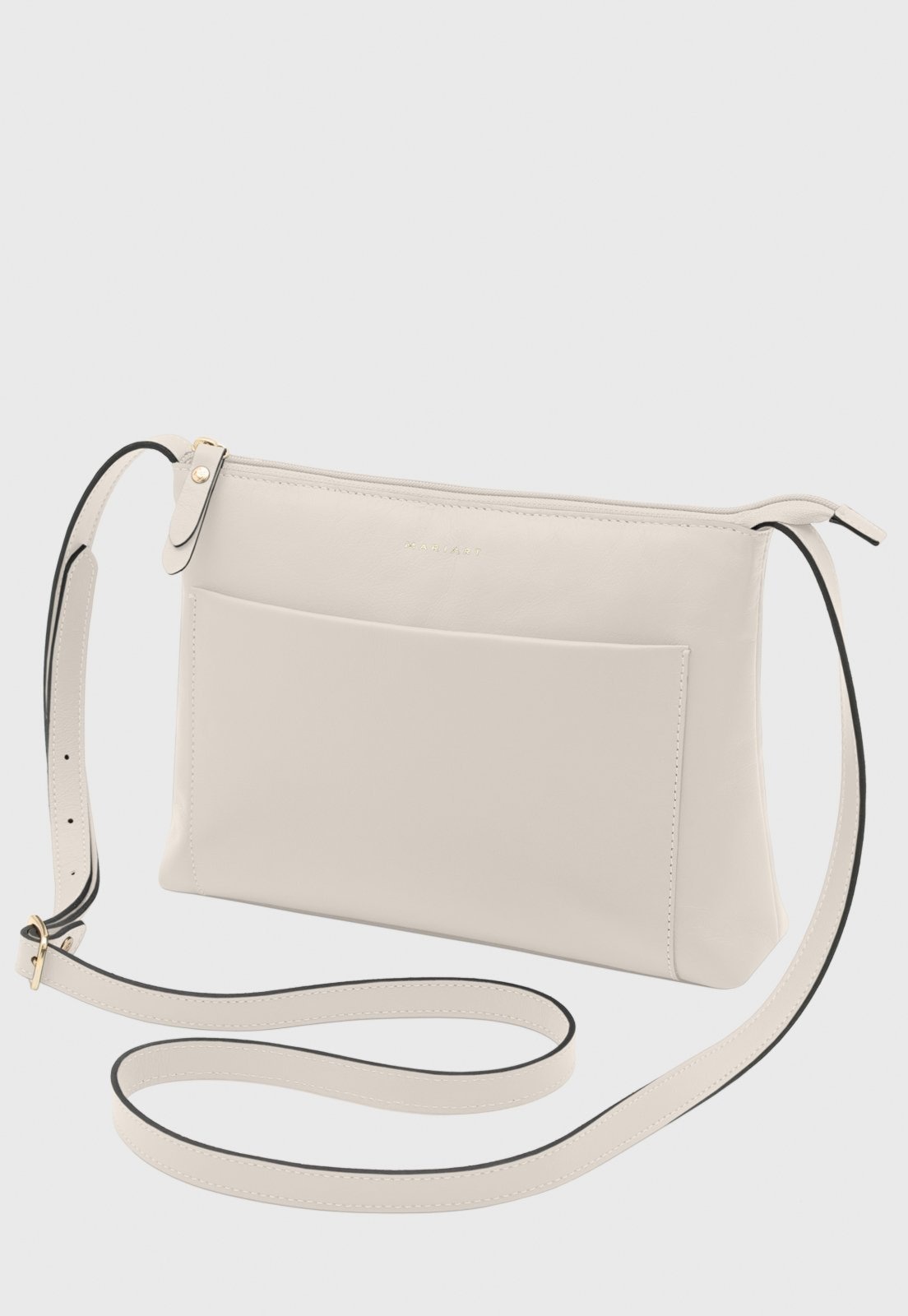 Imagem principal Bolsa Transversal de Couro Mariart Tacacá Tucano Mariart branco