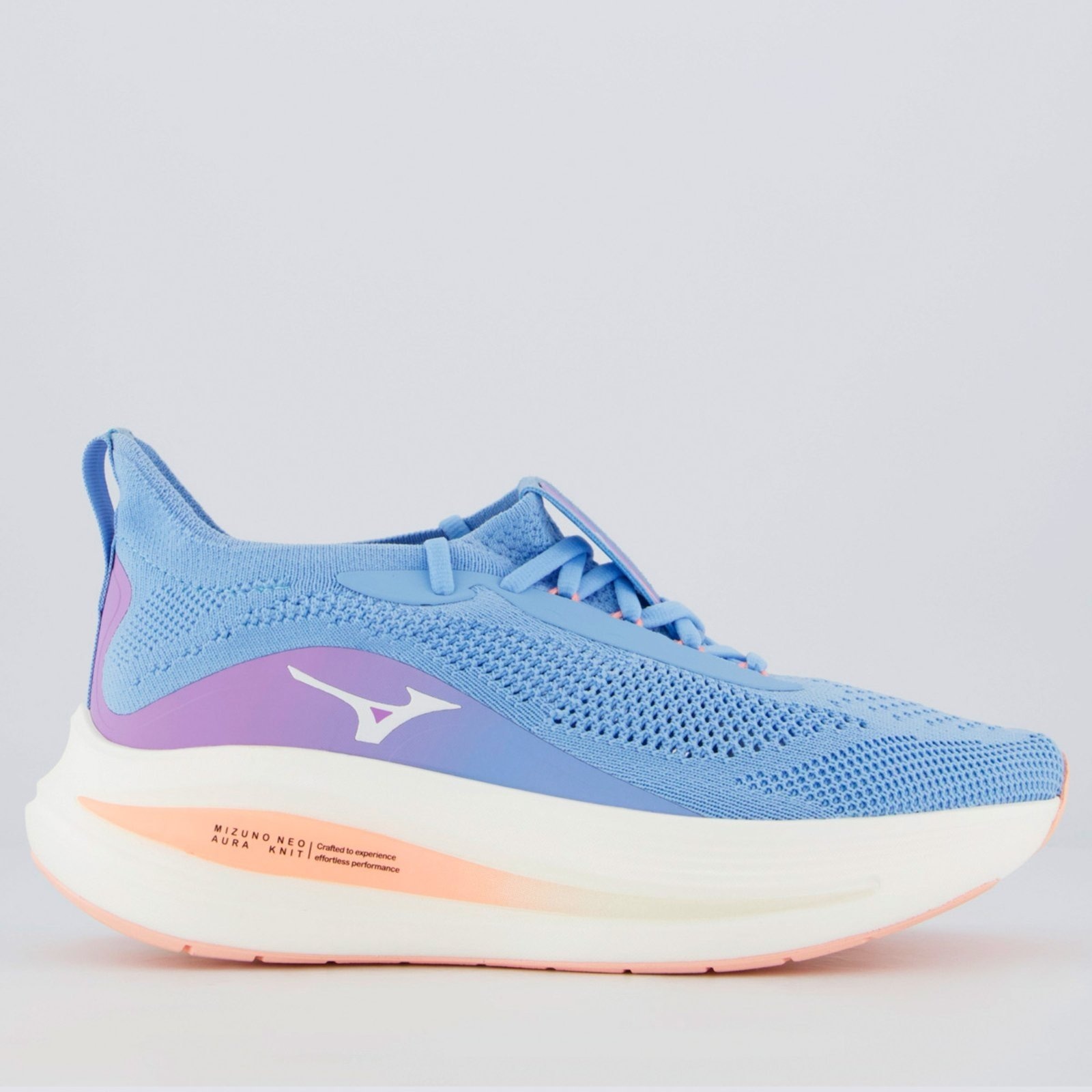 Imagem principal Tênis Mizuno Neo Aura Knit Feminino Claro Mizuno azul