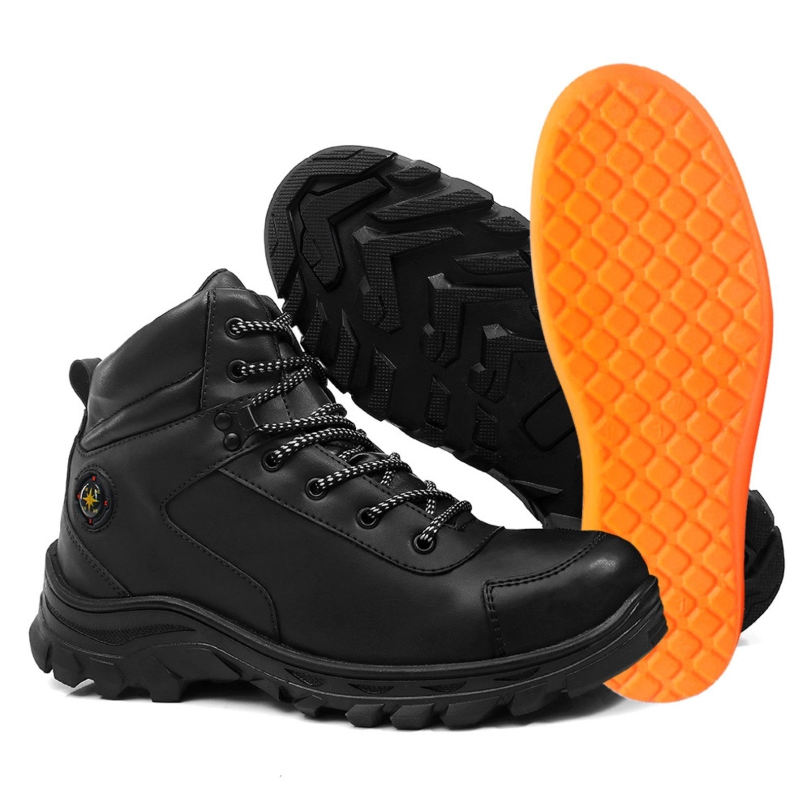 Imagem principal Tenis Trilha Masculino Com Palmilha Gel Bota Adventure Resistente Confortavel BREDENI preto