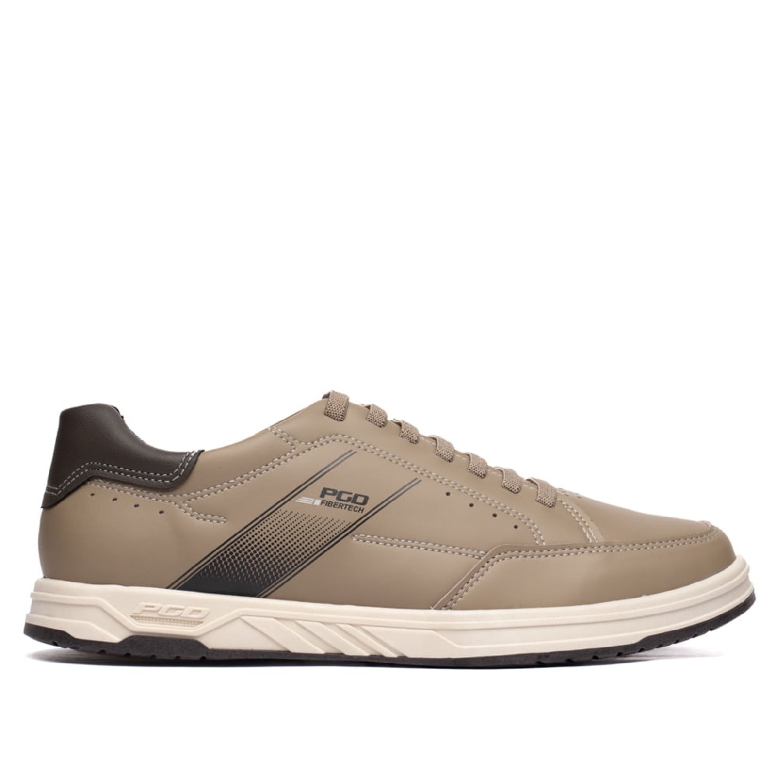 Imagem principal Sapatênis Masculino Pegada Fibertech Escuro/Marrom PEGADA bege