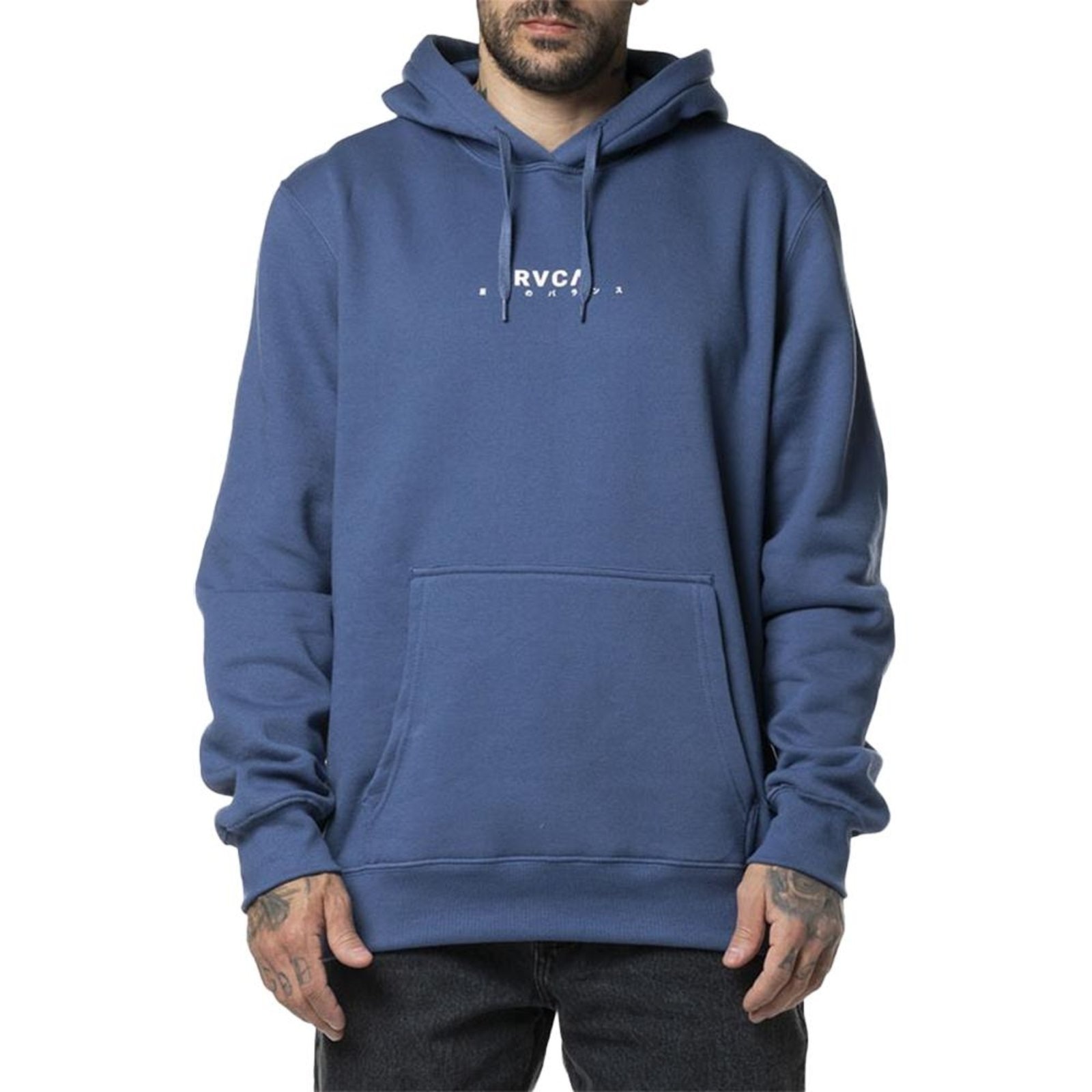 Imagem principal Moletom RVCA Canguru Haru 280G WT24 Masculino RVCA azul