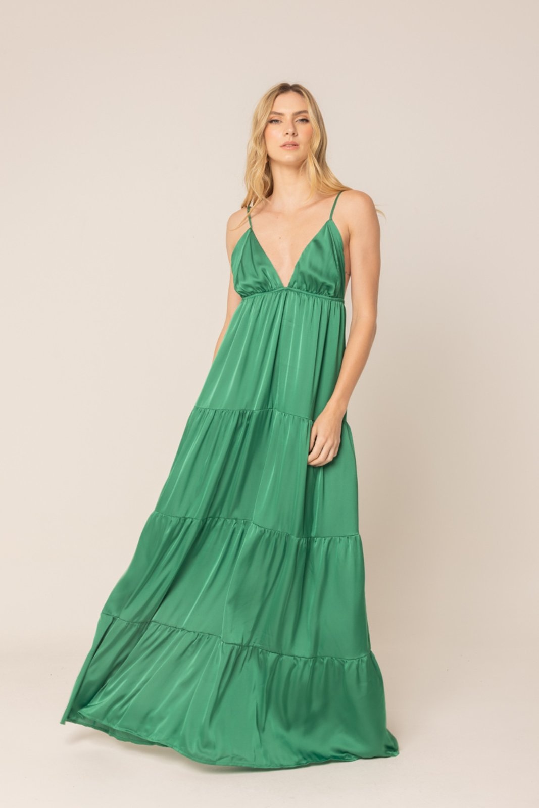 Imagem principal Vestido Noronha Festa Savage VIC BRAND verde