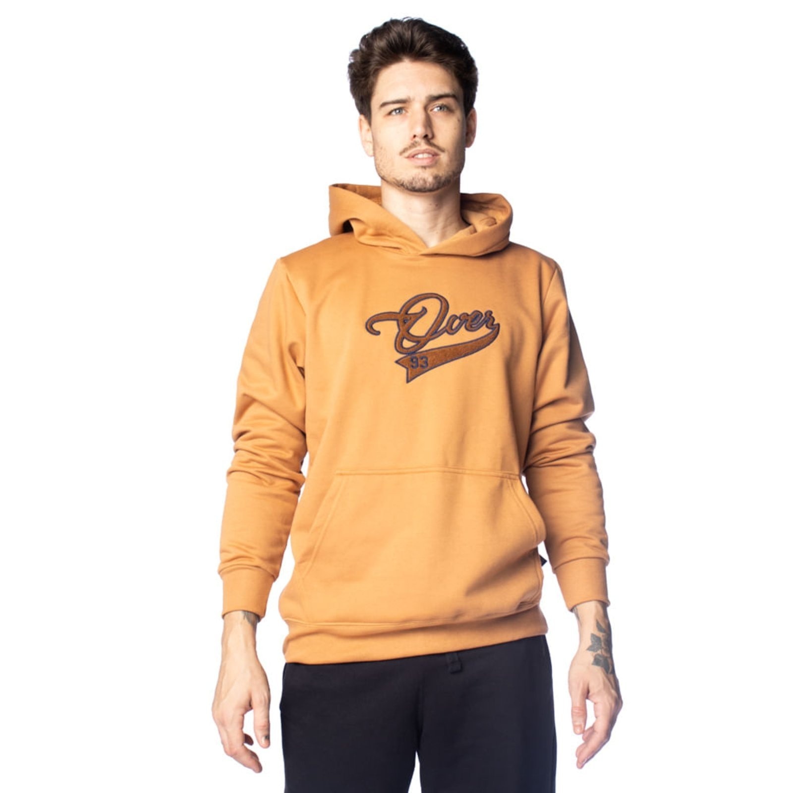 Imagem principal Moletom Masculino Over Surf Capuz Logo Texturizado Caramelo Over Surf marrom