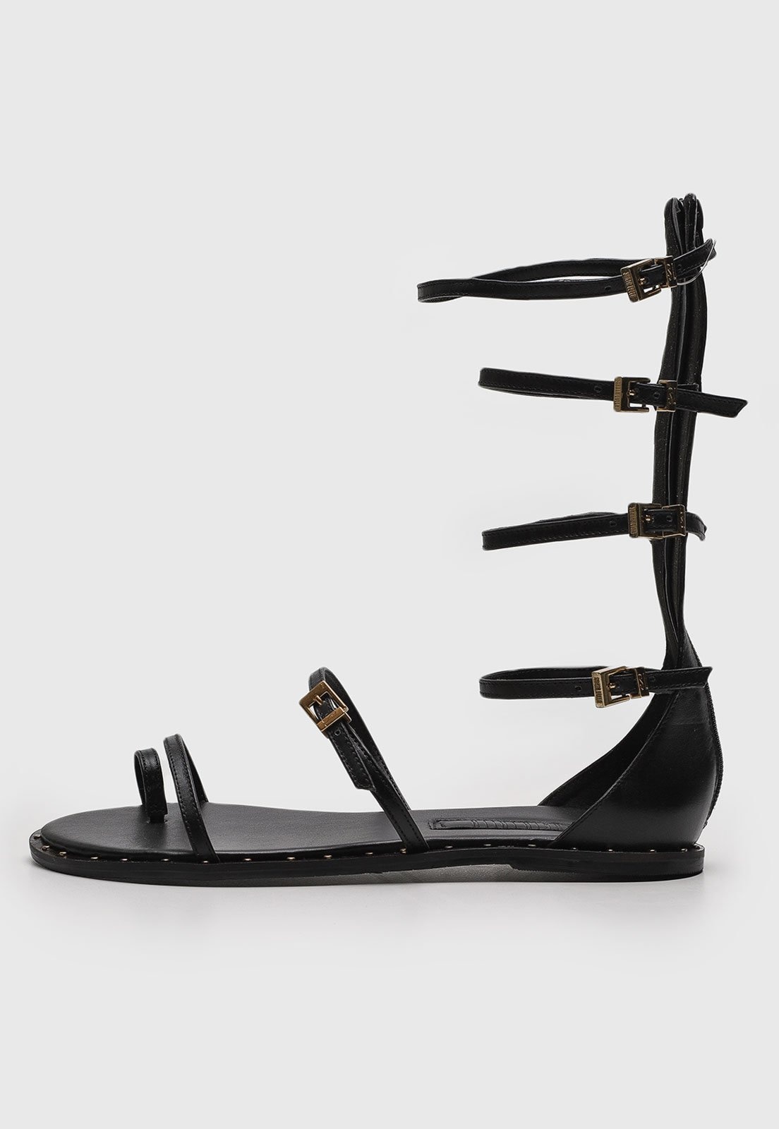 Imagem principal Sandália Santa Lolla Gladiadora Preta Santa Lolla preto