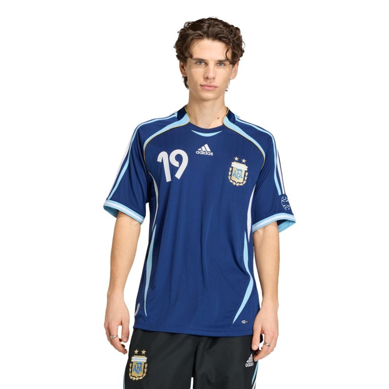 Imagem principal Camisa II Messi Seleção Argentina 2006 adidas Performance Adidas azul