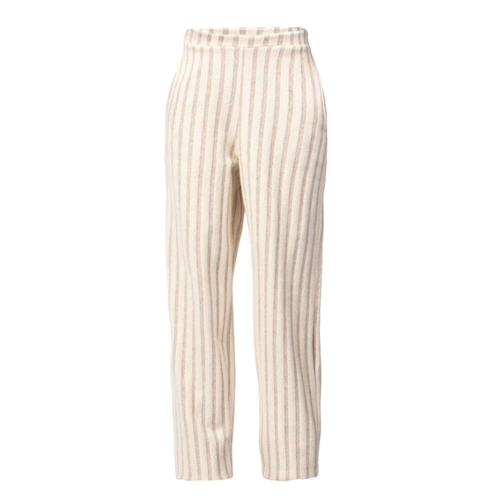 Imagem principal Calça Feminina Giraffe Reta Listras Claro Giraffe bege