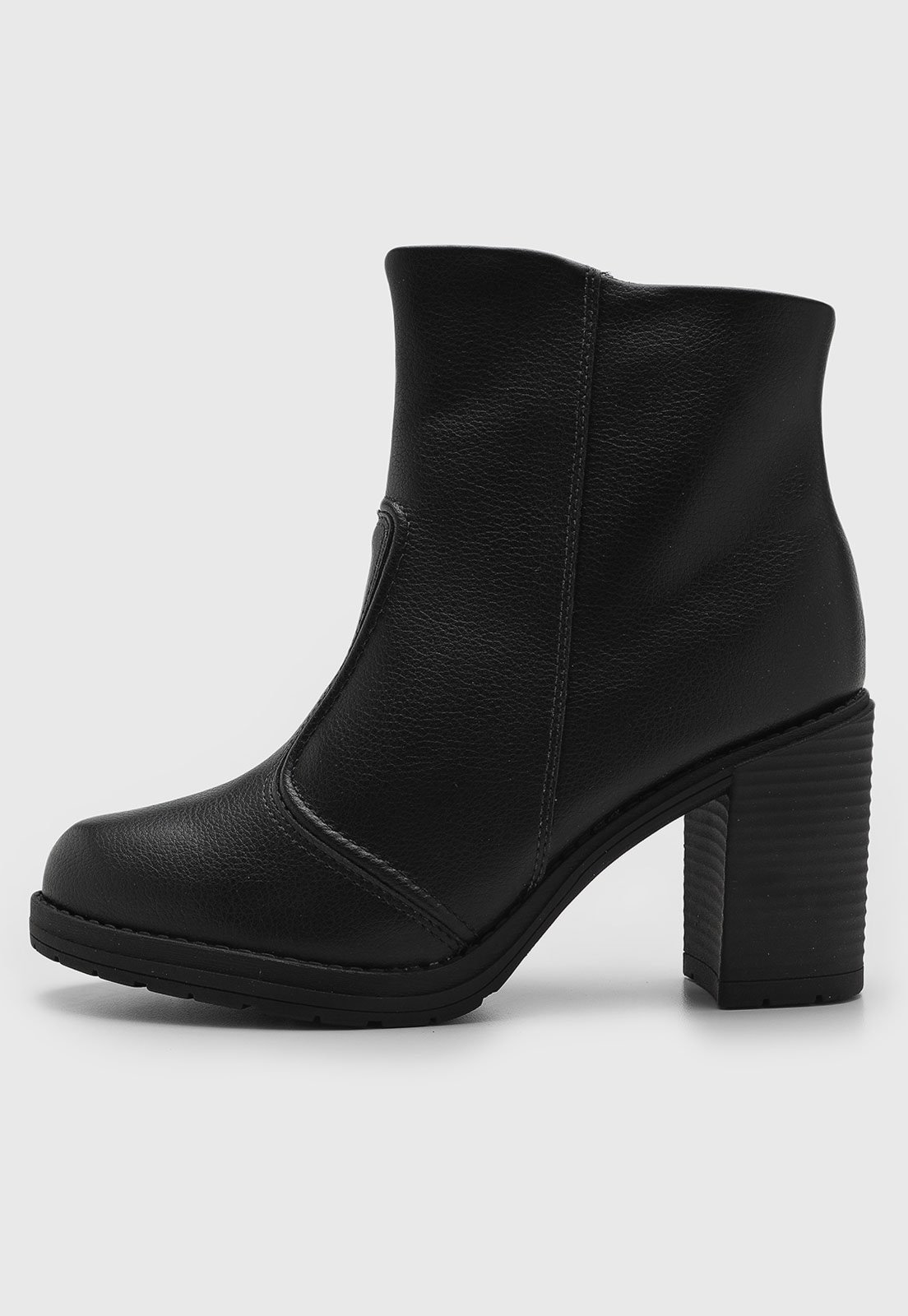 Imagem principal Bota Feminina Beira Rio Salto Bloco Preta BEIRA RIO preto