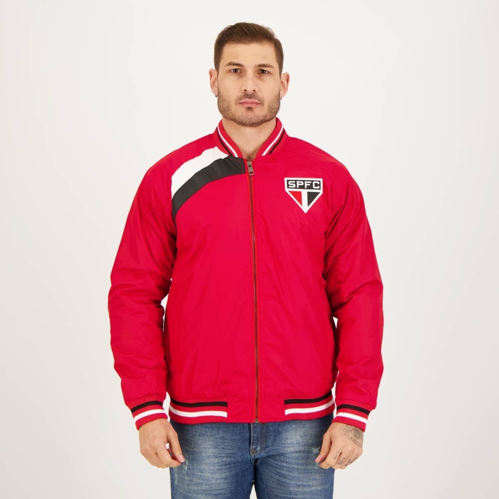 Imagem principal Jaqueta São Paulo Bomber Vermelha SPR vermelho