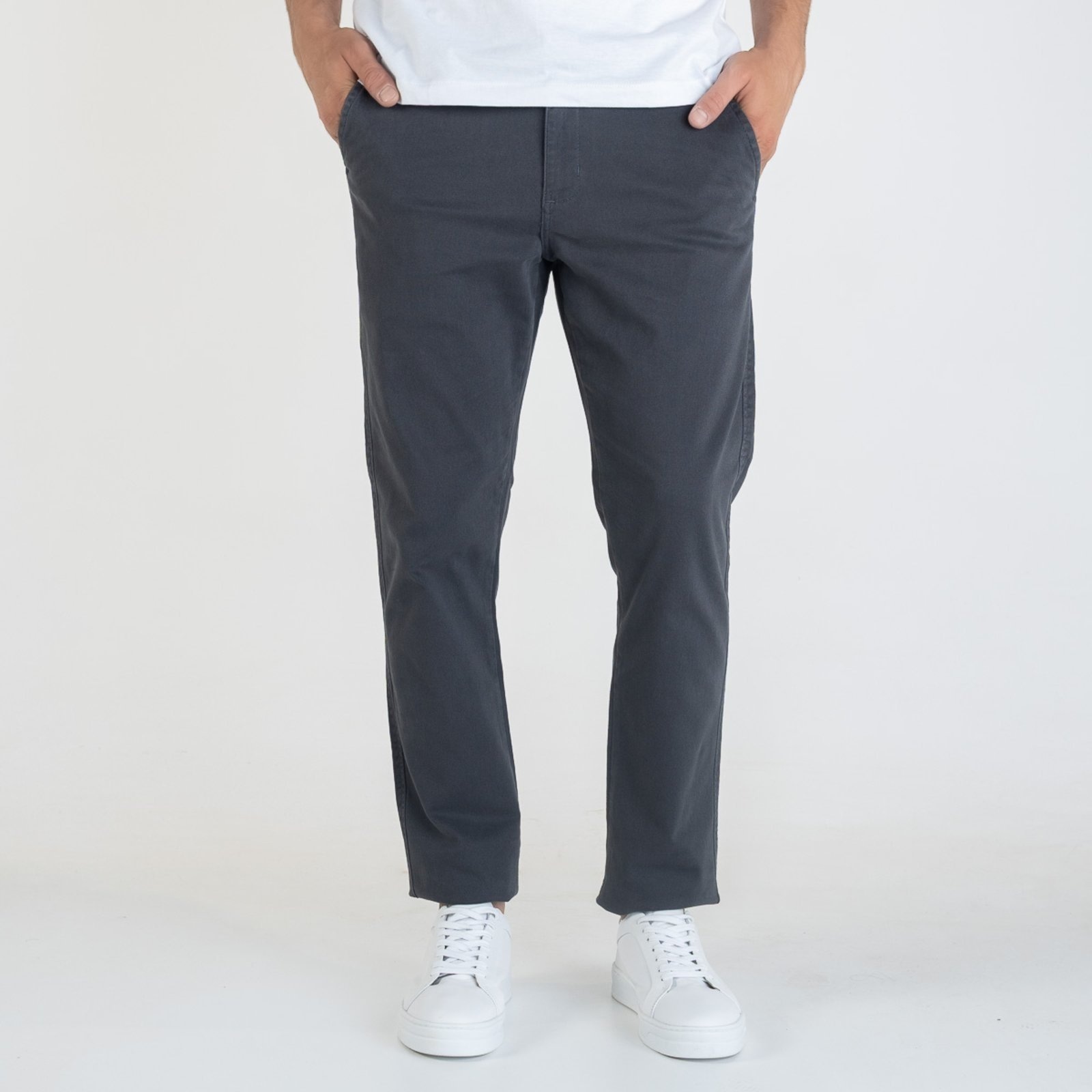 Imagem principal Calça Sarja VersatiOld Slim Chumbo VERSATIOLD cinza