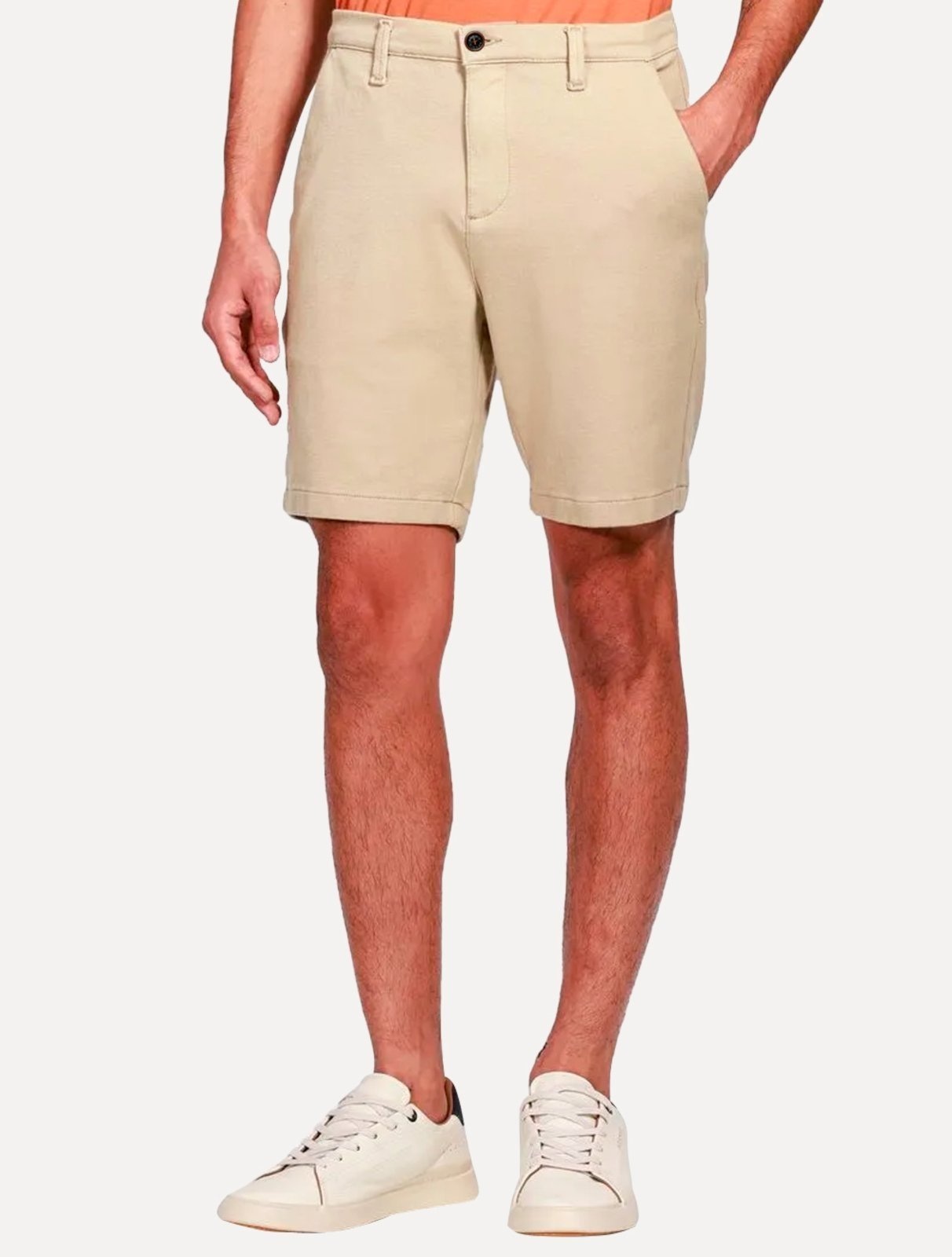 Imagem principal Bermuda Aramis Masculina Chino Cotton Sarja Tag Areia Aramis bege