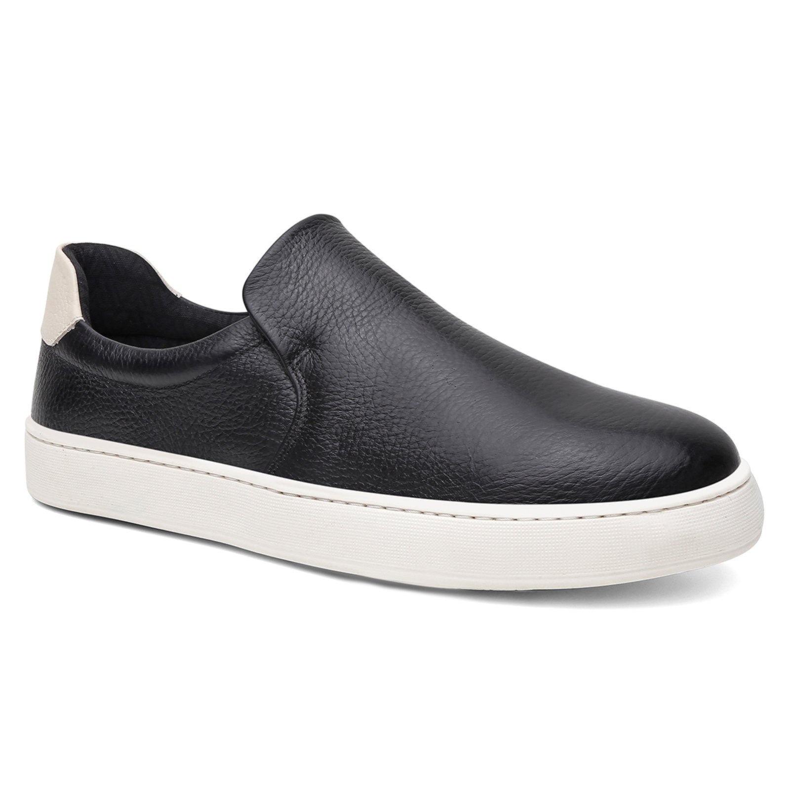 Imagem principal Tênis Masculino Slip On Casual Vittal em Couro USE VITTAL preto