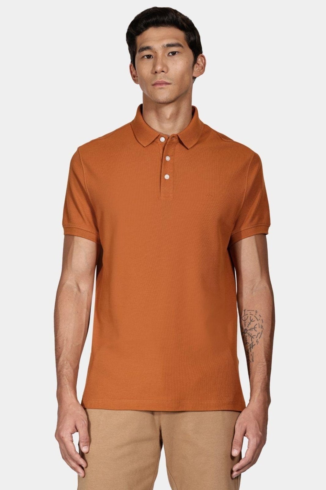 Imagem principal Polo Aramis Piquet Básica Aramis caramelo