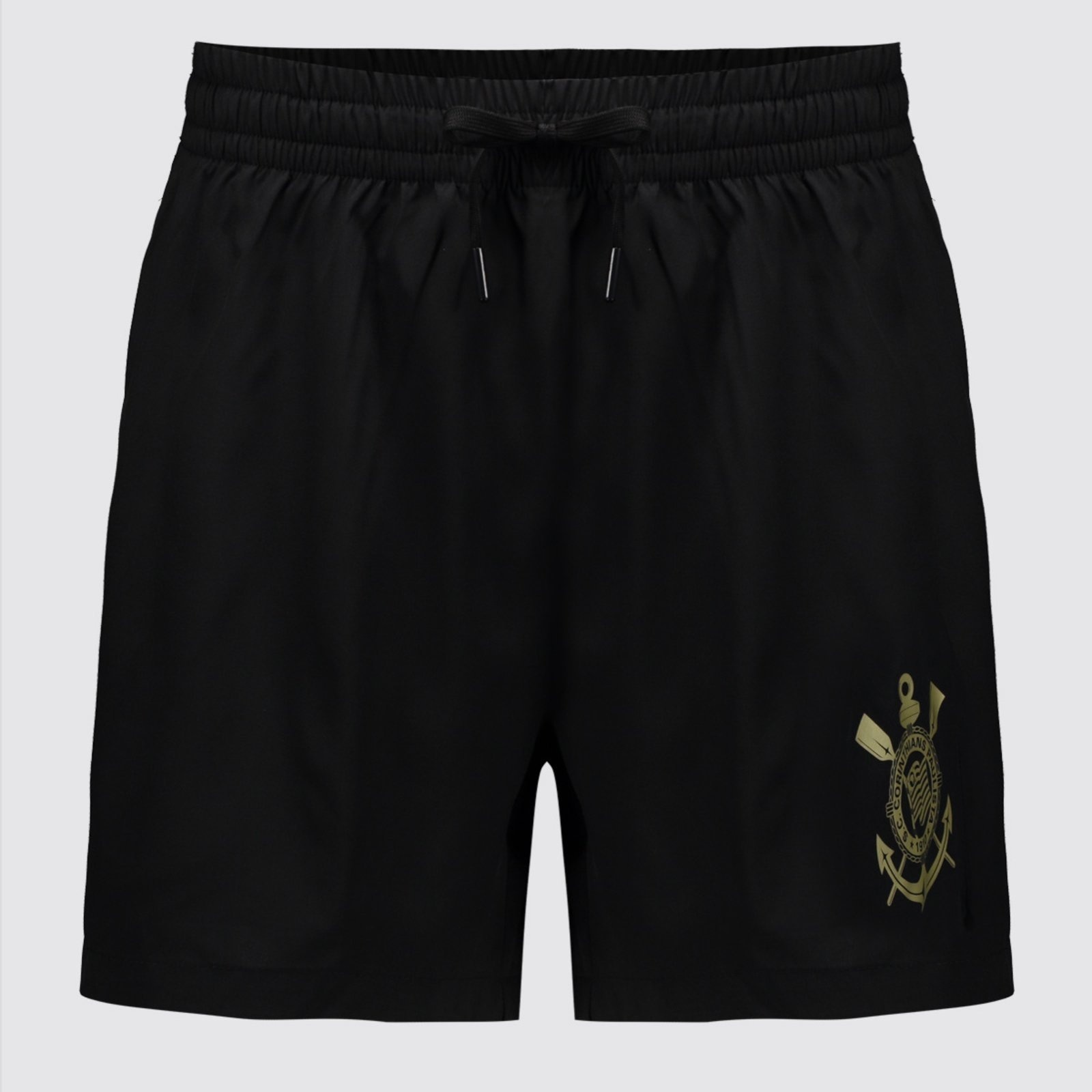 Imagem principal Bermuda Corinthians Tactel Preta Coimbra preto