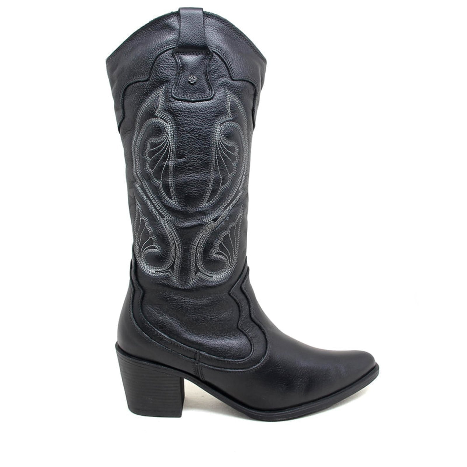 Imagem principal Bota New Western Couro NWE001 Perlatto preto