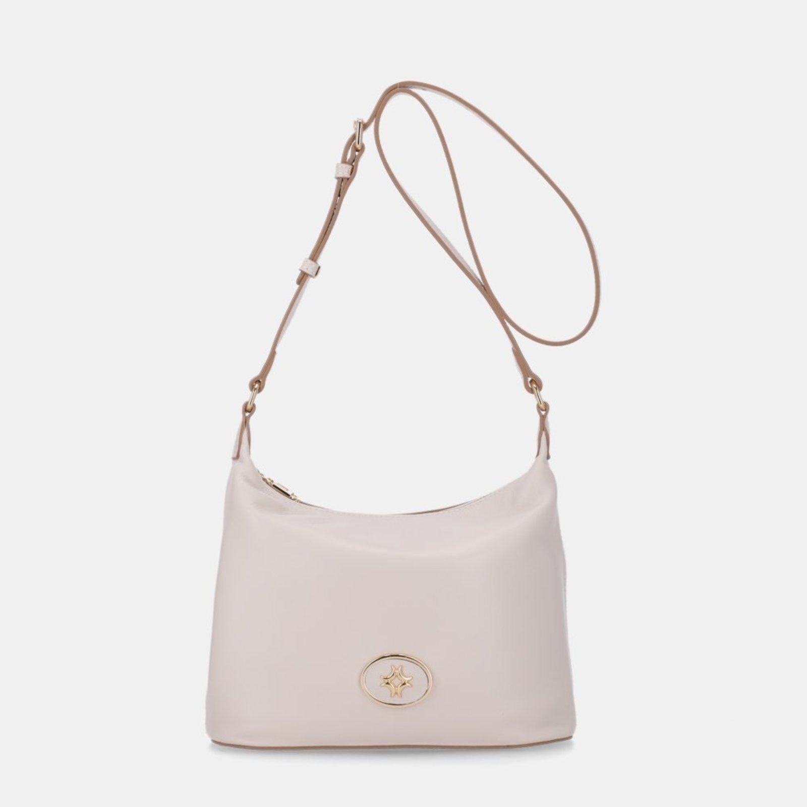 Imagem principal Bolsa Tiracolo Média Luz da Lua - 2000694 Luz Da Lua Luz Da Lua bege