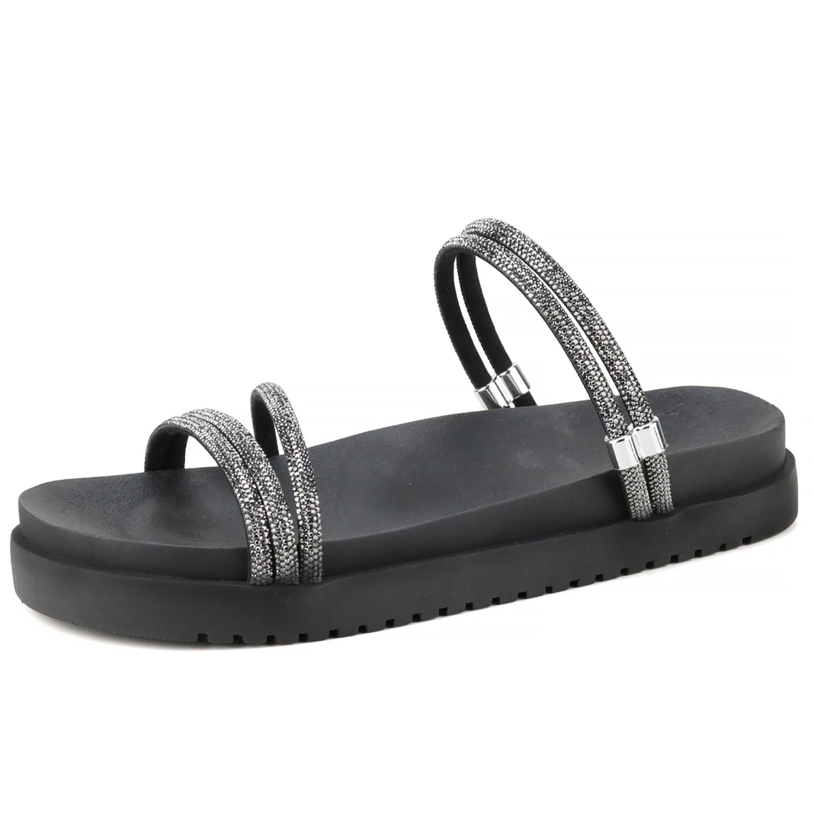 Imagem principal Sandália Papete Mr. Gutt Flat Rasteira Mr. Gutt preto