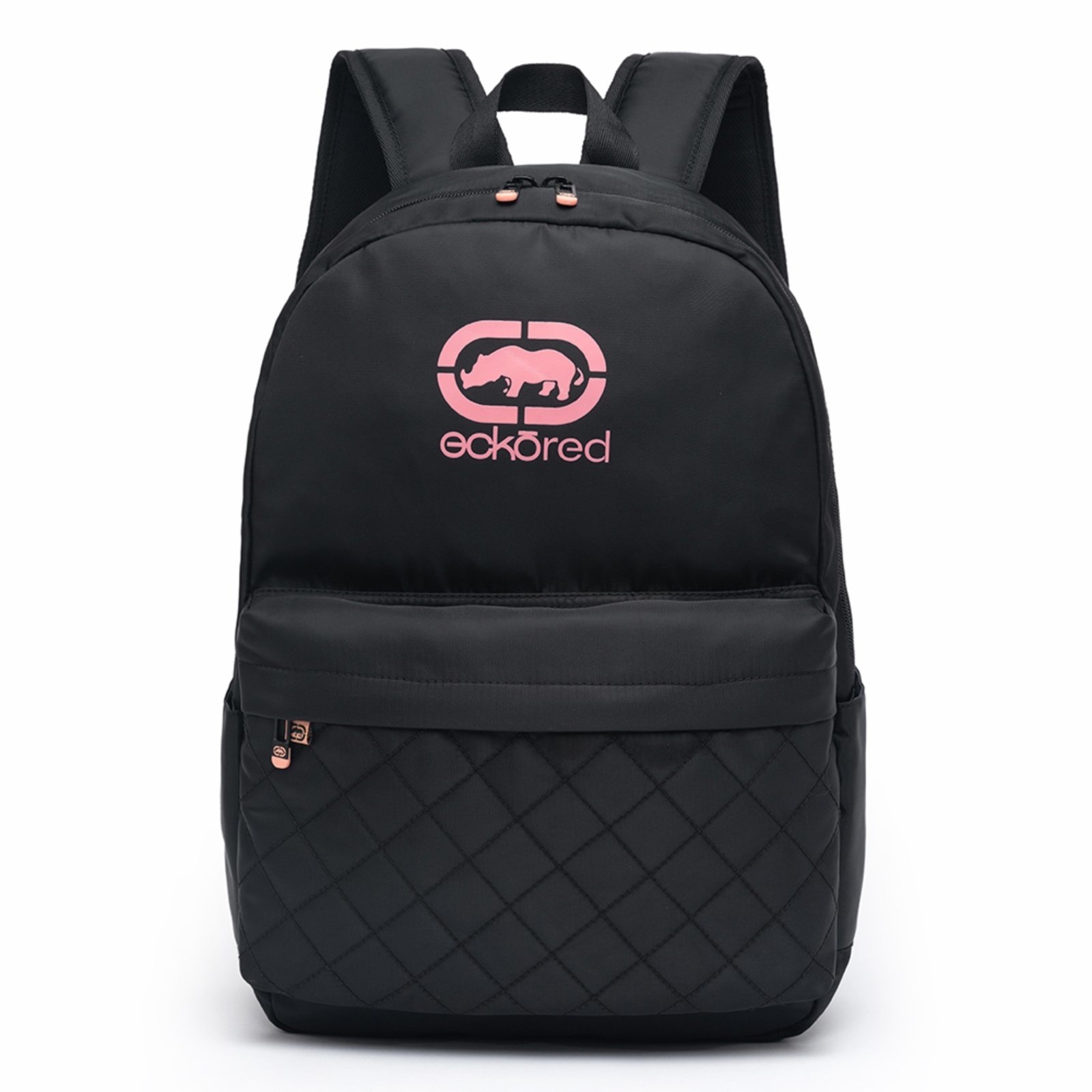 Imagem principal Mochila Feminina Ecko Bolsa Casual Escolar Notebook Faculdade Espaçosa Resistente Ecko preto