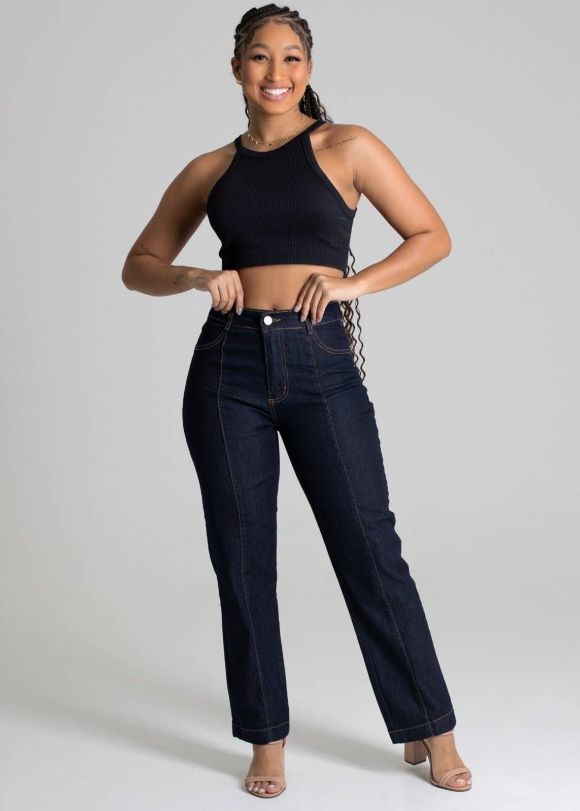 Imagem principal Calça Jeans Sawary Reta - 277472 Sawary azul