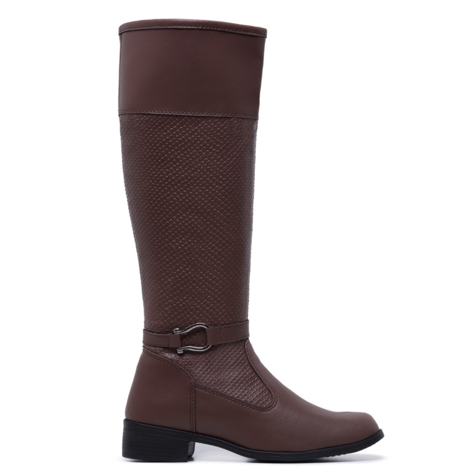 Imagem principal Bota Cano Longo Montaria Feminina Estilo Country Schiareli 11070 Cappuccino Schiareli marrom