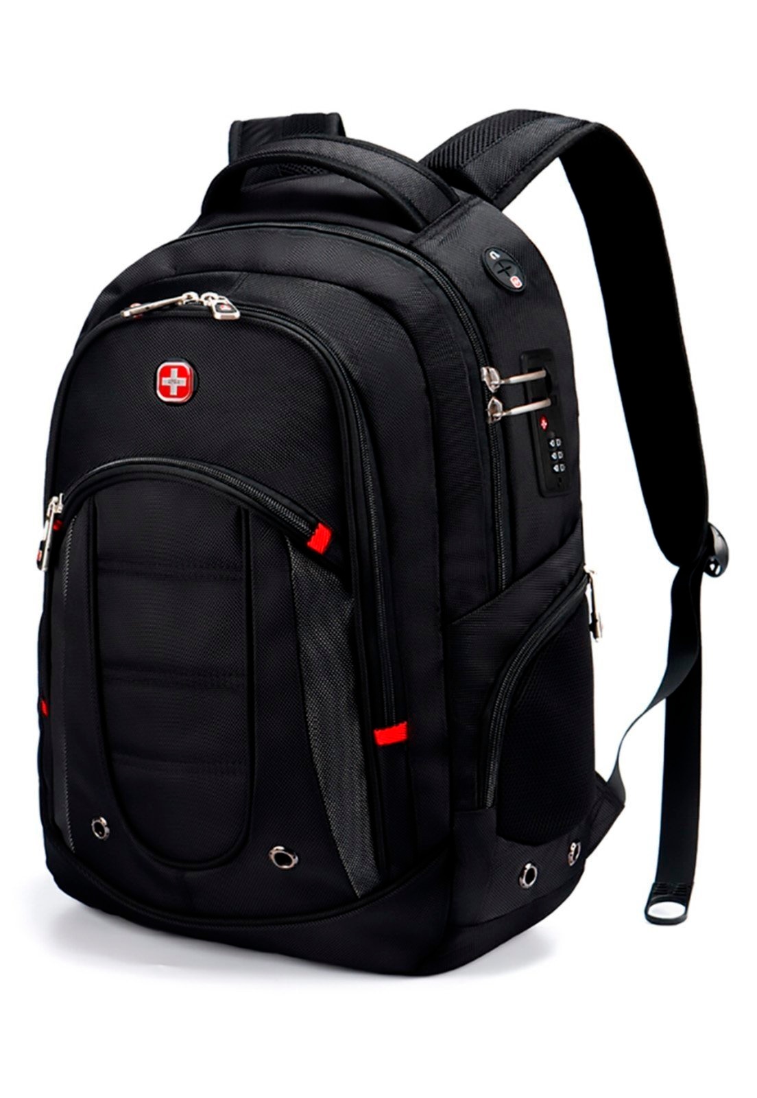 Imagem principal Mochila Masculina Trabalho Executiva Bolsa Notebook Resistente Crossgear preto