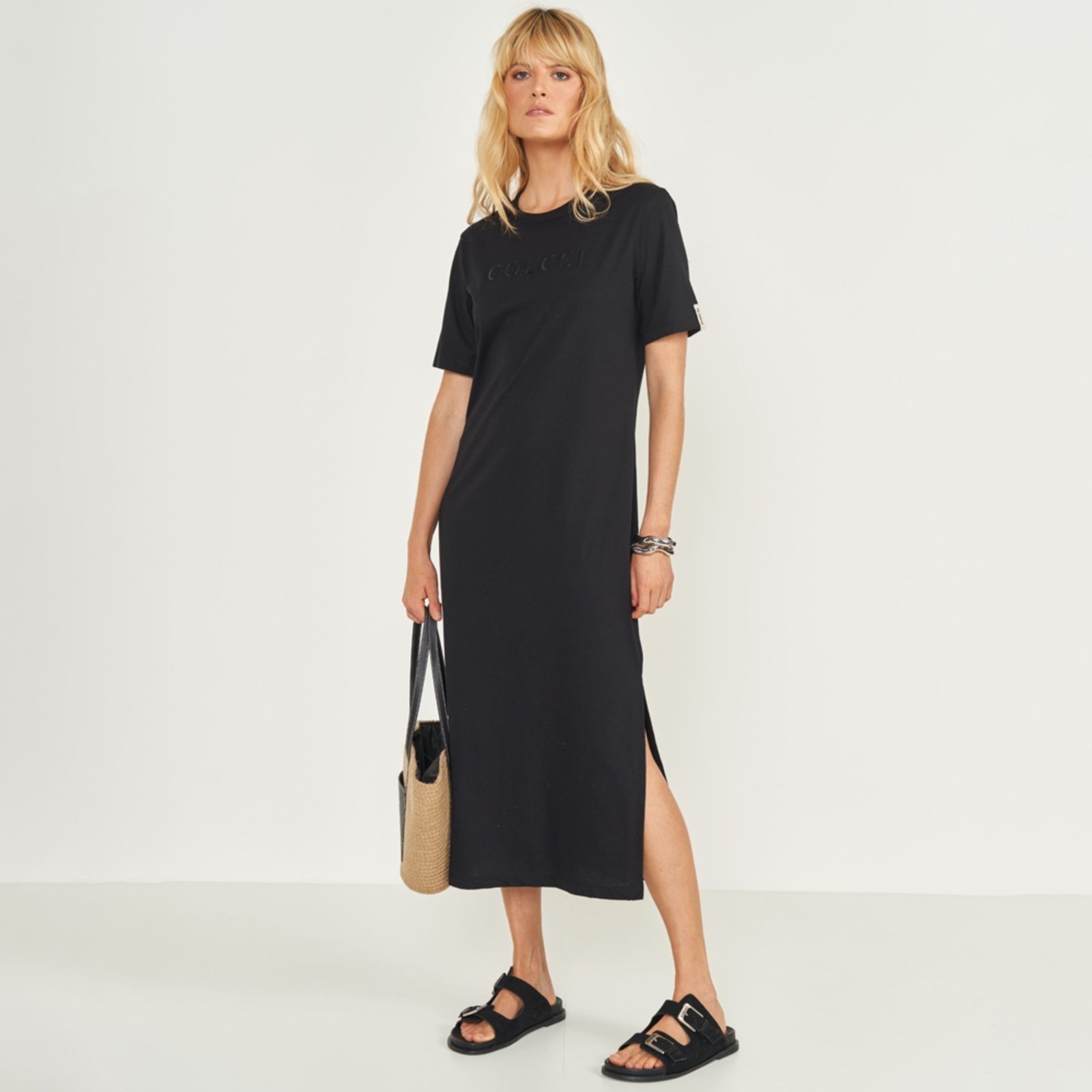 Imagem principal Vestido Mid Colcci Logo Ve26 Feminino Colcci preto