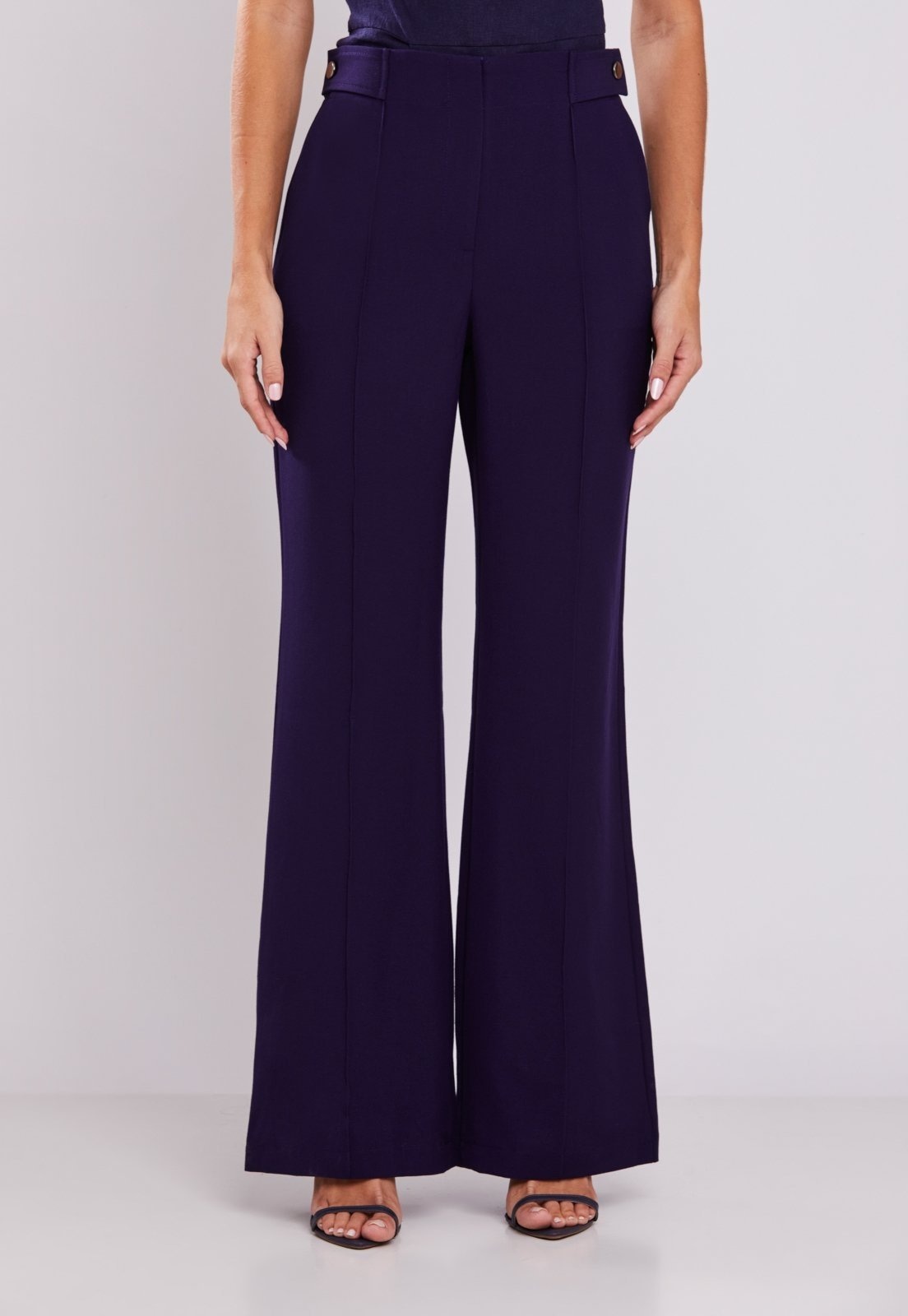 Imagem principal Calça Alfaiataria Recortes Miss Joy 8283 Marinho Feminino MISS BY JOY azul marinho